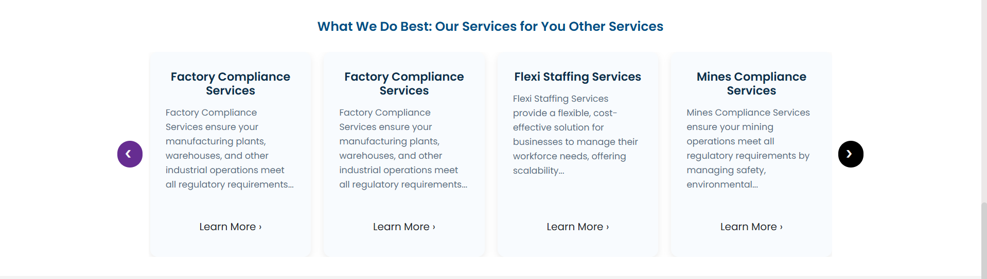 Labour Compliance Services
